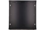 Extralink 12U 600x450 Black | Rackmount cabinet | wall mounted - imagine 4