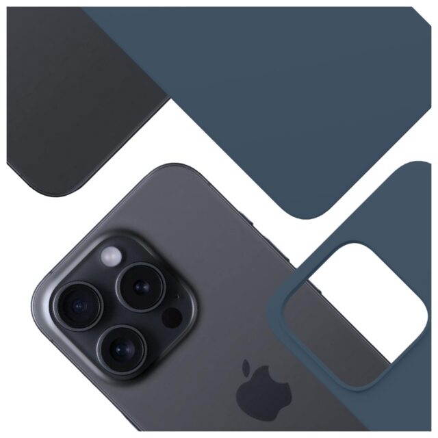 3MK Hardy MagSilicone Case for Apple iPhone 15 Pro Max Blue - imagine 8