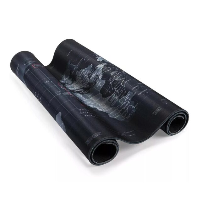 Extralink Large Dark World Map Gaming Desk Mouse and Keyboard Pad 30x80-1073 - imagine 3