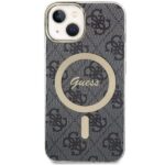 Guess GUHMP14MH4STK iPhone 14 Plus / 15 Plus 6.7" black hardcase 4G MagSafe - imagine 2