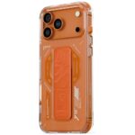Skinarma Helio Case for iPhone 17 Pro Max Magnetic Charging + Grip Stand Orange - imagine 2