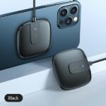 USAMS Inductive Charger US-CD159 magnetic W1 15W Extra-thin iPhone 12 series black CD159DZ01 - imagine 9