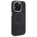 Mercedes MEHMP16X23SUTTK iPhone 16 Pro Max 6.9" black hardcase Silicone Tonal Logo MagSafe - imagine 4