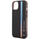 Etui BMW BMHCP14S22HVGV iPhone 14 / 15 / 13 6.1" czarny/black IML Tricolor Stripe - imagine 6