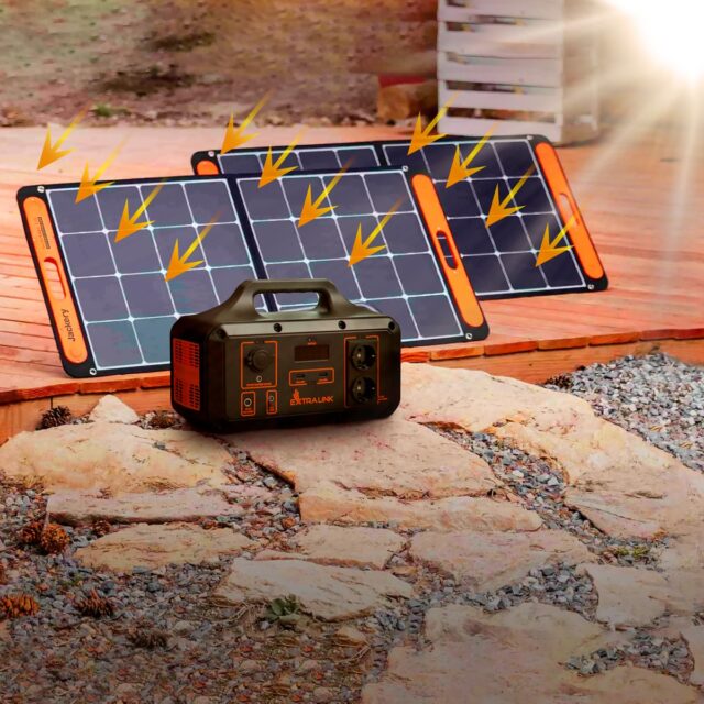 Extralink Power Ranger EPS-S600S Jackery, Bluetti, Ecoflow replacement | Power station | 680 Wh, Li-ion, Tuya - imagine 6