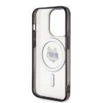 Karl Lagerfeld KLHMP15LHCHNOTK iPhone 15 Pro 6.1" transparent hardcase IML Choupette`s Head MagSafe - imagine 7