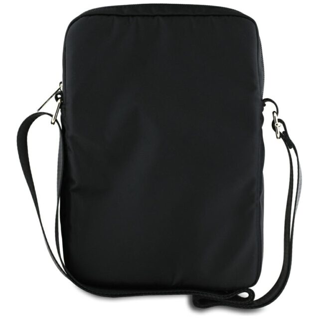 Guess Torba GUTB10NTMLBK 10" black Nylon Triangle Logo - imagine 3