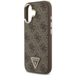 Case Guess 4G Triangle Logo MagSafe for iPhone 17 brown gold - imagine 6