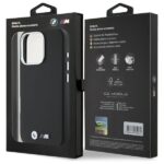 BMW BMHCP16L23PUFWKEV iPhone 16 Pro 6.3" black hardcase M Edition Kevlar wrapped metal - imagine 8