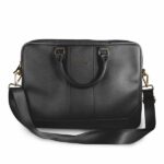 Guess Torba GUCB15TBK 16" black Saffiano