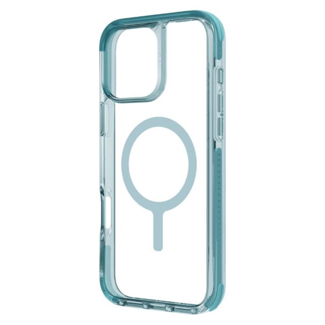 UNIQ Combat iPhone 16 Plus 6.7" Magclick Charging case green/teal green - imagine 3