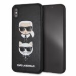 Karl Lagerfeld KLHCI65KICKC iPhone X sMax hardcase black Karl & Choupette