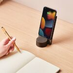 Lexon City Energy Pro 10W Wireless Charger with Bluetooth Speaker bronze LD145BZ - imagine 4