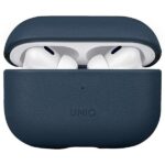 UNIQ etui Terra AirPods Pro 2 gen. Genuine Leather (2022/2023) pace blue