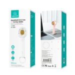 USAMS handheld fan Mini 1200mAh Candy Series white ZB251FS01 (US-ZB251) - imagine 6