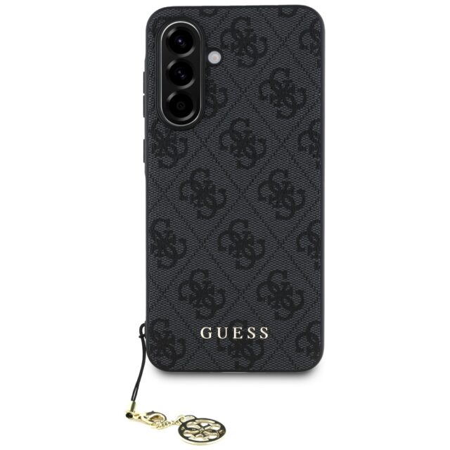 Case Guess 4G Charms Collection for Samsung Galaxy A56 black - imagine 2