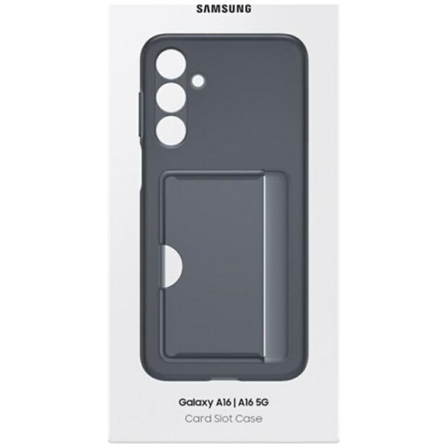 Case Samsung Card Slot for Samsung Galaxy A16 black - imagine 6
