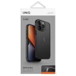 UNIQ Air Fender Case iPhone 14 Pro 6,1" smoked grey tinted - imagine 10
