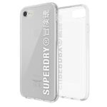 SuperDry Snap iPhone 6/6s/7/8/SE 2020 /SE 2022 Clear Case biały/white 41573 - imagine 3