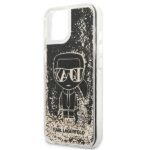 Karl Lagerfeld KLHCP13MLGGKBK iPhone 13 / 14 / 15 6,1"black hardcase Liquid Glitter Gatsby - imagine 6