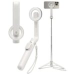 Spigen Selfiestick S571W MagSafe Tripod  Bluetooth dune beige AMP07657