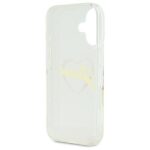 Guess GUHCP16SHCHGSPT iPhone 16 6.1" transparent hardcase IML Heart - imagine 7