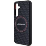 AMG AMHMS24M23SMRK S24+ S926 black hardcase with Silicone Carbon Pattern and MagSafe - imagine 6