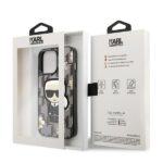 Karl Lagerfeld KLHCP13XPMNFIK1 iPhone 13 Pro Max 6,7" grey Flower Ikonik Karl - imagine 8