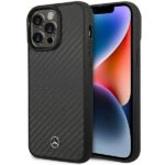 Mercedes MEHMP14XRCABK iPhone 14 Pro Max 6.7" Black Carbon Hardcase Dynamic Line MagSafe