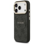 Case Guess 4G PU Classic Logo MagSafe for iPhone 17 Pro black - imagine 2