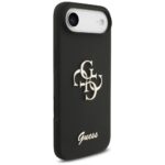 Guess Silicone Big 4G Script case for iPhone Air black - imagine 4
