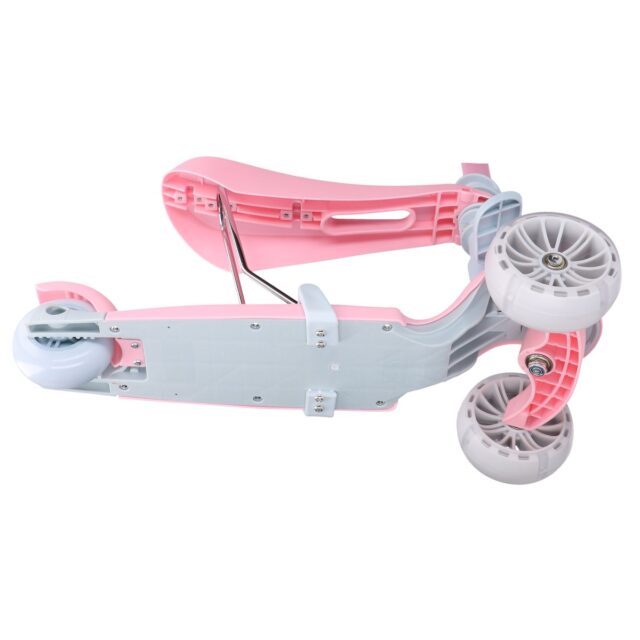 Extralink Kids Scooter Bambino Speedster Pink - Kids Balance Bike and Scooter - imagine 7