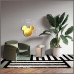 Neon Yellowpop Disney Mickey Mirror      złoty - imagine 4