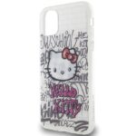 Hello Kitty HKHCN61HDGPHT iPhone 11 / Xr 6.1"white hardcase IML Kitty On Bricks Graffiti - imagine 6