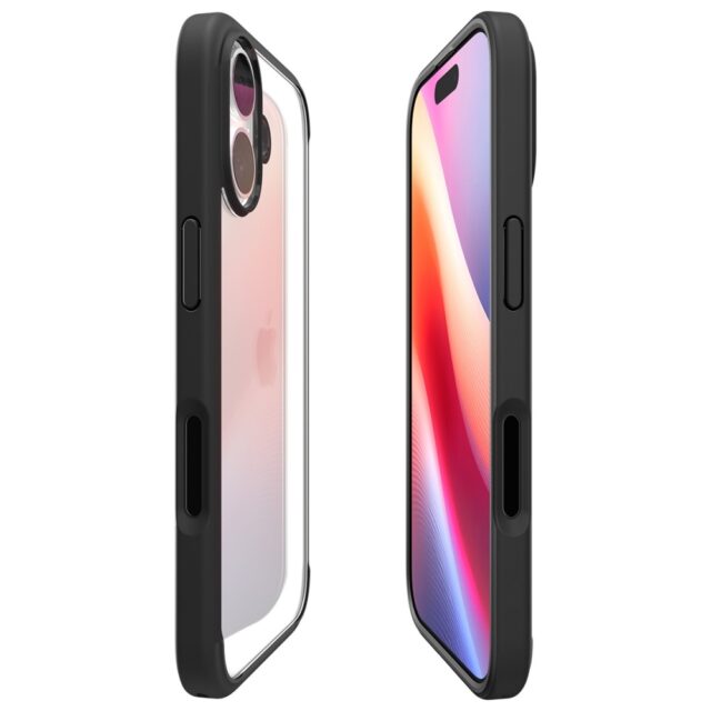Case Spigen Ultra Hybrid for Apple iPhone 17 black - imagine 6