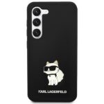 Karl Lagerfeld KLHCS24MSNCHBCK S24+ S926 hardcase black Silicone Choupette - imagine 3