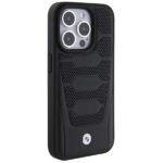 Case BMW BMHCP15L22RPSK iPhone 15 Pro 6.1" black Leather Seats Pattern - imagine 4