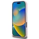 Karl Lagerfeld KLHMP16XPGMSRPP iPhone 16 Pro Max 6.9" pink hardcase FW Metal Plate MagSafe - imagine 5