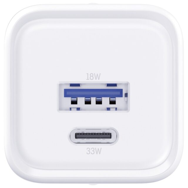 Ładowarka sieciowa 3MK Hyper Charger PD   33W GaN QC4+ PPS AFC FCP SCP USB-A + USB-C biały - imagine 4