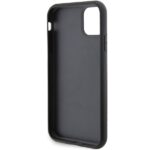 Karl Lagerfeld KLHCN61GSAKCPK iPhone 11/ Xr 6.1" black hardcase Gripstand Saffiano Karl&Choup - imagine 7