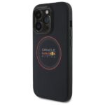 Red Bull RBHMP14L24PUILVR iPhone 14 Pro  6.1" hardcase navy Leather Red Ring MagSafe - imagine 2