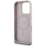 Case Guess 4G Circle Classic Logo MagSafe for iPhone 16 Pro Max pink - imagine 7
