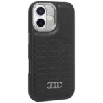 Case Audi GT Synthetic Leather MagSafe for iPhone 17 black - imagine 2