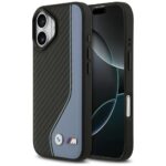 Case BMW M Carbon Logo MagSafe for iPhone 17 blue
