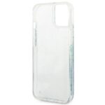 Guess GUHCP14MLFLSN iPhone 14 Plus / 15 Plus 6.7" green hardcase Flower Liquid Glitter - imagine 7