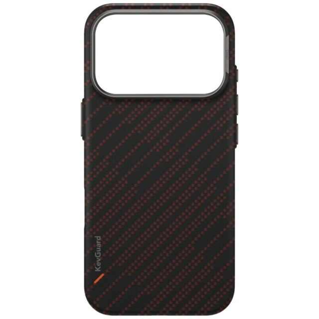 Case UNIQ Keva EDGE for iPhone 17 Pro  Magclick Charging orange - imagine 5