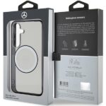 Mercedes MEHMS24S23HUOKC S24 S921 Transparent Hardcase Printed Logo MagSafe - imagine 8