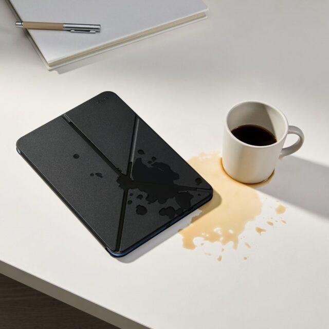 Case PITAKA MagEZ Folio 2 for iPad 11" A16 (2025) / iPad 10.9" 10 gen. (2022) black - imagine 2