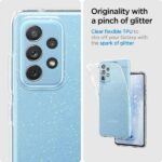 Spigen Liquid Crystal Glitter Sam A725 A72 Clear ACS02326 - imagine 5