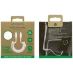Cable 4smarts spiral USB-C to USB-C 100W white - imagine 7